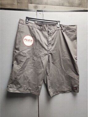 NWT Dickies Work Shorts B&T 13in InSeam Relaxed Fit GR630VG Gray Sz 42!